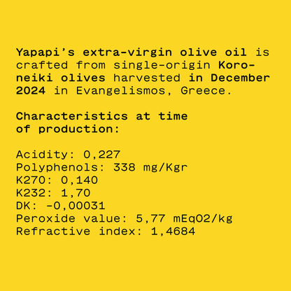 Yapapi Extra Natives Olivenöl 500ml